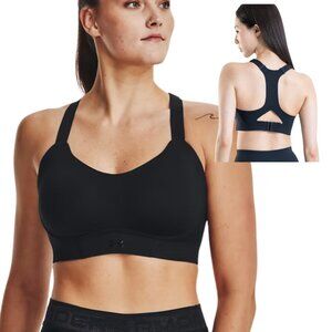 UNDER ARMOUR UA Black High Impact‎ Racerback Sports Bra 34C NWT
